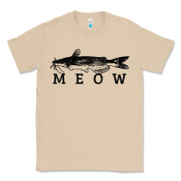 Catfish Meow Funny Catfishing Fishing Fisherman Gift T Shirt Classic Tee | Teevron