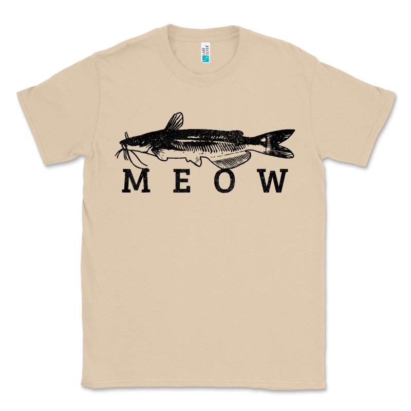 Catfish Meow Funny Catfishing Fishing Fisherman Gift T Shirt Classic Tee by linhVisuals | Teevron