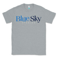 Heather Grey Blue Sky Studios Classic Tee - linhVisuals