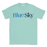 Seafoam Blue Sky Studios Classic Tee - linhVisuals