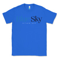True Royal Blue Sky Studios Classic Tee - linhVisuals
