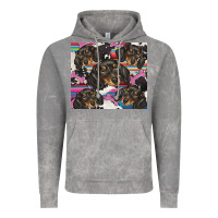 Cloud Rock dachshund Vintage Hoodie - BarkalooDesign