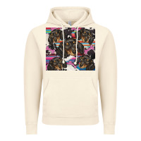 Vintage Artic dachshund Vintage Hoodie - BarkalooDesign
