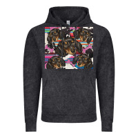 Vintage Black dachshund Vintage Hoodie - BarkalooDesign