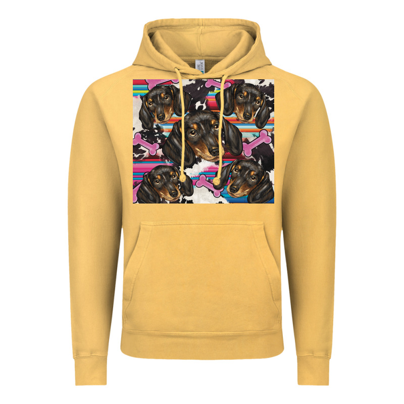 Dachshund Vintage Hoodie by BarkalooDesign | Teevron
