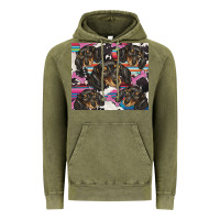 Vintage Olive dachshund Vintage Hoodie - BarkalooDesign
