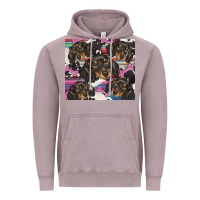 Vintage Zinc dachshund Vintage Hoodie - BarkalooDesign