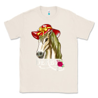 Natural derby day shirt 2022 horse derby party horse racing t shirt Classic Tee - linhVisuals
