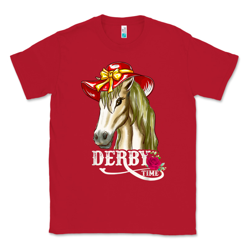 Derby Day Shirt 2022 Horse Derby Party Horse Racing T Shirt Classic Tee by linhVisuals | Teevron