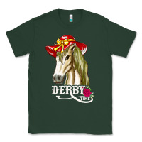 Sports Green derby day shirt 2022 horse derby party horse racing t shirt Classic Tee - linhVisuals