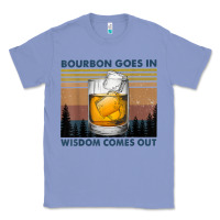 Colony Blue bourbon goes in wisdom comes out vintage t shirt Classic Tee - linhVisuals