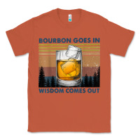 Copper bourbon goes in wisdom comes out vintage t shirt Classic Tee - linhVisuals