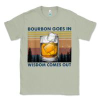 Matcha bourbon goes in wisdom comes out vintage t shirt Classic Tee - linhVisuals