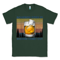 Sports Green bourbon goes in wisdom comes out vintage t shirt Classic Tee - linhVisuals