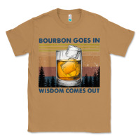Toasted Coconut bourbon goes in wisdom comes out vintage t shirt Classic Tee - linhVisuals