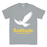 Heather Grey Solitude Mountain Resort Classic Tee - linhVisuals