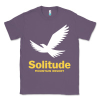 Lavender Solitude Mountain Resort Classic Tee - linhVisuals