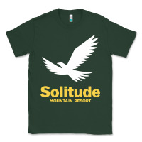 Sports Green Solitude Mountain Resort Classic Tee - linhVisuals