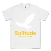 White Solitude Mountain Resort Classic Tee - linhVisuals