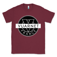 Burgundy Vuarnet France Classic Tee - linhVisuals