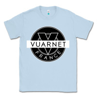 Dusty Blue Vuarnet France Classic Tee - linhVisuals