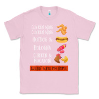 Bubblegum Pink chicken wing chicken wing hotdog and bologna shirt t shirt Classic Tee - linhVisuals