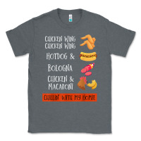 Charcoal Heather chicken wing chicken wing hotdog and bologna shirt t shirt Classic Tee - linhVisuals