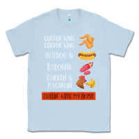 Dusty Blue chicken wing chicken wing hotdog and bologna shirt t shirt Classic Tee - linhVisuals