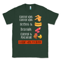 Sports Green chicken wing chicken wing hotdog and bologna shirt t shirt Classic Tee - linhVisuals