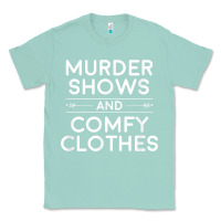 Seafoam crime shows shirt, murder shows and comfy clothes t shirt Classic Tee - linhVisuals