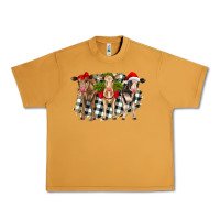 Peanut Butter Christmas heifers front view Urban Heavy Tee - RanaPortraitStore