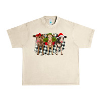 Sandshell Christmas heifers front view Urban Heavy Tee - RanaPortraitStore