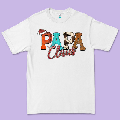 Papa Claus Premium Tee Designed By Cowhidedigitalart