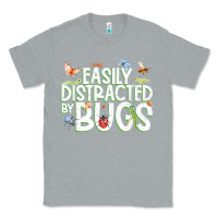 Heather Grey funny bug tshirt, insect lover shirt, bug collector t shirt Classic Tee - linhVisuals