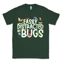 Sports Green funny bug tshirt, insect lover shirt, bug collector t shirt Classic Tee - linhVisuals
