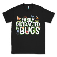 Black funny bug tshirt, insect lover shirt, bug collector t shirt Classic Tee - linhVisuals