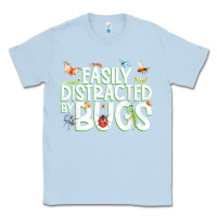 Dusty Blue funny bug tshirt, insect lover shirt, bug collector t shirt Classic Tee - linhVisuals