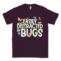 Plum funny bug tshirt, insect lover shirt, bug collector t shirt Classic Tee - linhVisuals