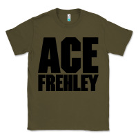 Army Green the-ace-frehley-trouble-walkin-cool Classic Tee - linhVisuals