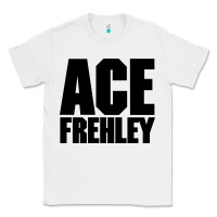 White the-ace-frehley-trouble-walkin-cool Classic Tee - linhVisuals