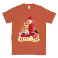 Copper doctor who rockabilly missy time lady baker t shirt Classic Tee - linhVisuals