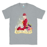 Heather Grey doctor who rockabilly missy time lady baker t shirt Classic Tee - linhVisuals