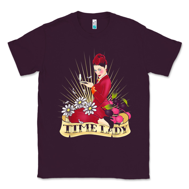 Doctor Who Rockabilly Missy Time Lady Baker T Shirt Classic Tee by linhVisuals | Teevron