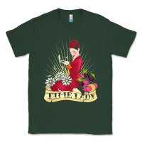 Sports Green doctor who rockabilly missy time lady baker t shirt Classic Tee - linhVisuals