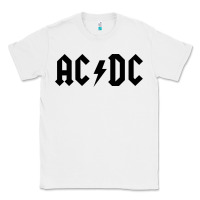 White the-ac-dc-let-there-be-rock-cool Classic Tee - linhVisuals