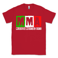 Red mexican martial arts combat mexico fighter themed pullover hoodie Classic Tee - linhVisuals