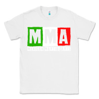 White mexican martial arts combat mexico fighter themed pullover hoodie Classic Tee - linhVisuals