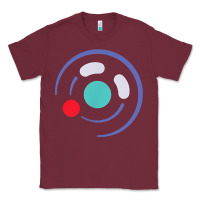 Burgundy minimalist game cube controller throwback retro gamer t shirt Classic Tee - linhVisuals