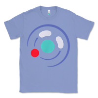 Colony Blue minimalist game cube controller throwback retro gamer t shirt Classic Tee - linhVisuals