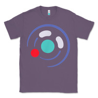 Lavender minimalist game cube controller throwback retro gamer t shirt Classic Tee - linhVisuals